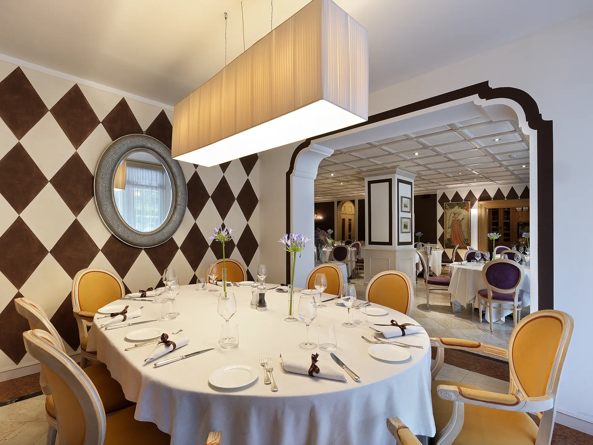 Tavolo Ristorante Alzavola Iseolago Hotel